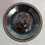 Vintage silver-plated butter dish