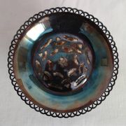 Vintage silver-plated butter dish