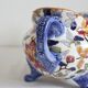 Bernard planter with handles, Peonies, Gien earthenware