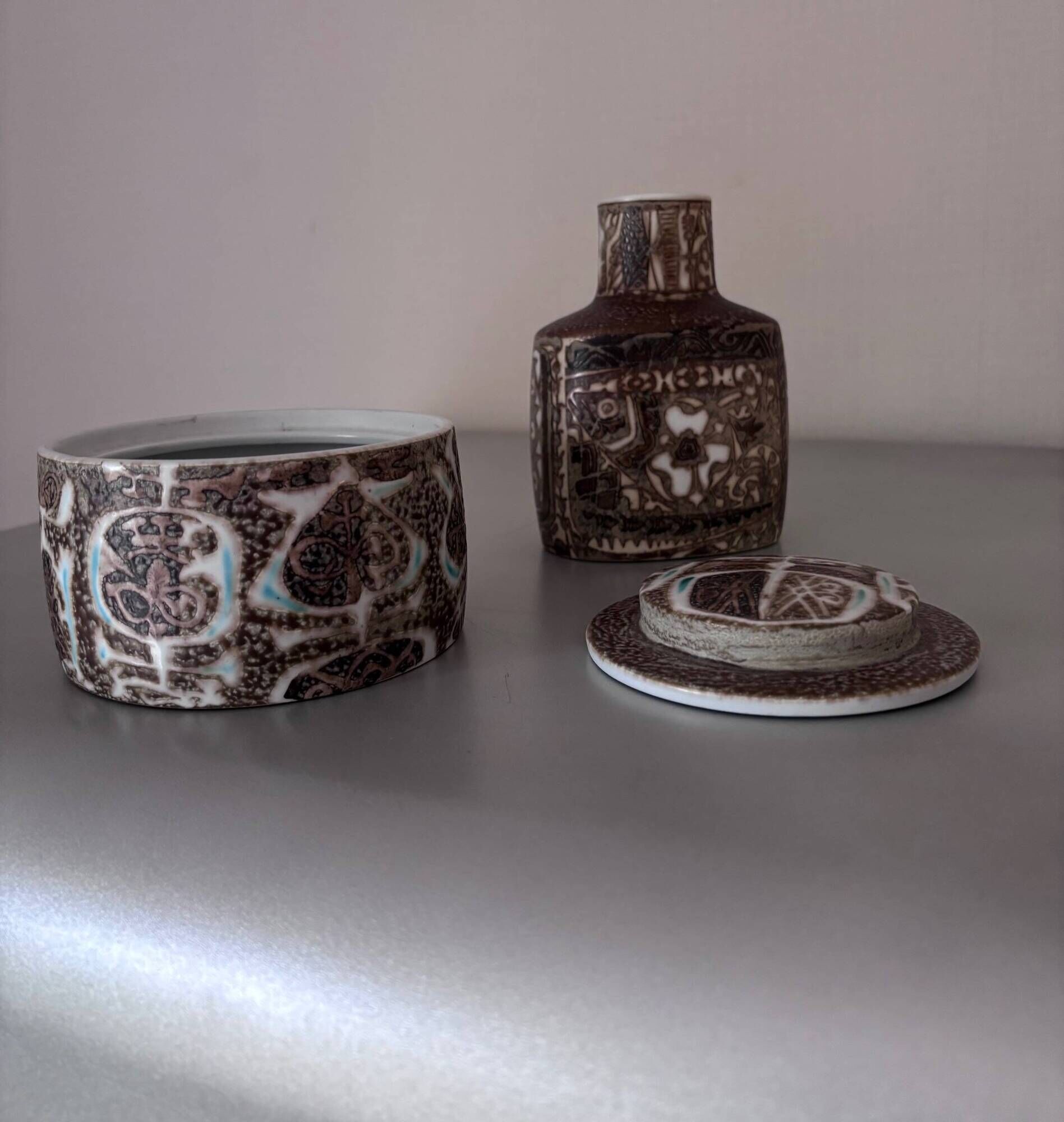 Vintage ceramics "Baca" by Nils Thorsson for Royal Copenhagen