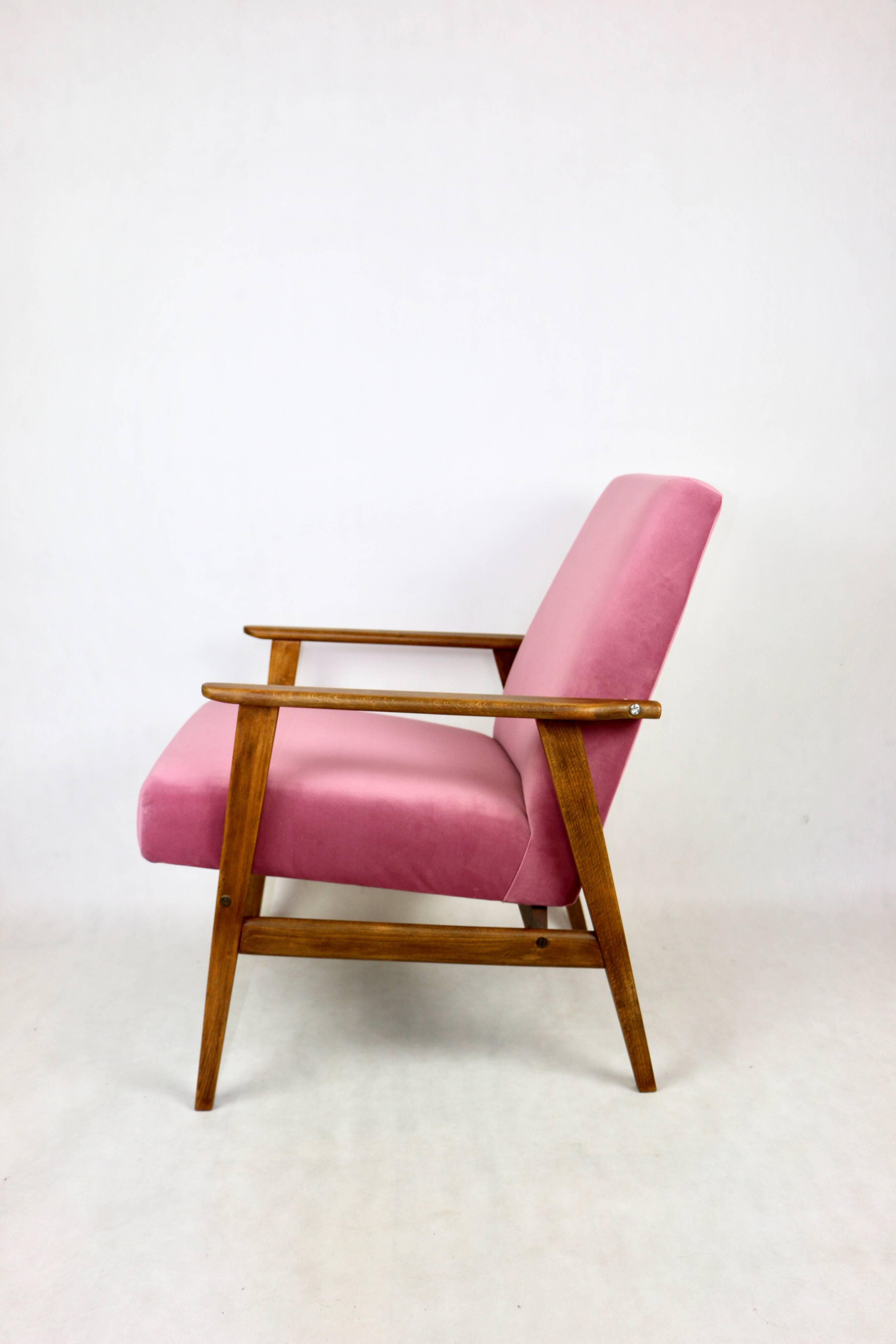 Fauteuil Renard Rose Vintage, 1970s
