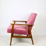 Fauteuil Renard Rose Vintage, 1970s