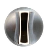 Mid-century Modern spherical gres vase, Franco Bucci Italy ca. 1970