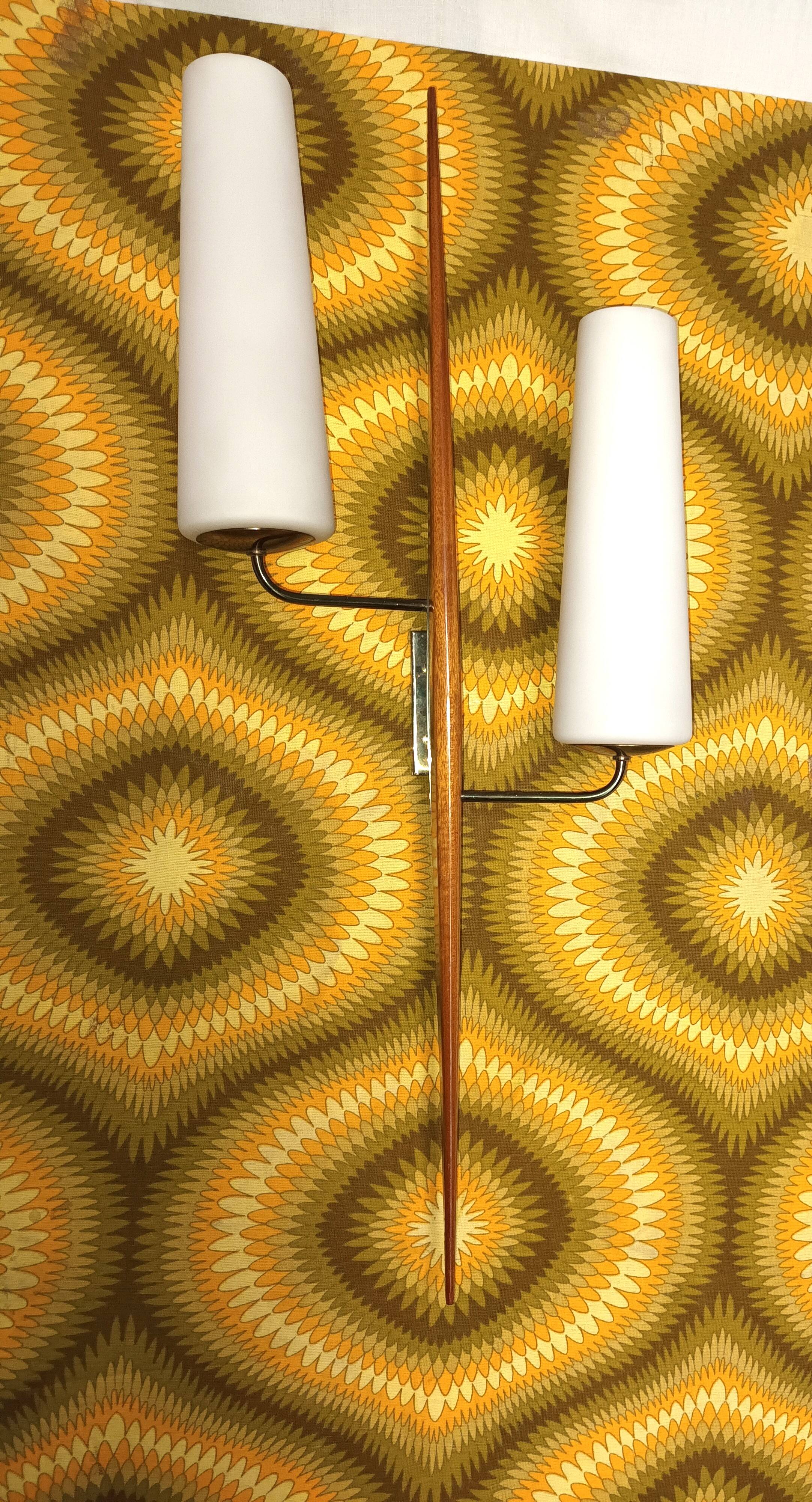 Large Arlus wall light, 1950s