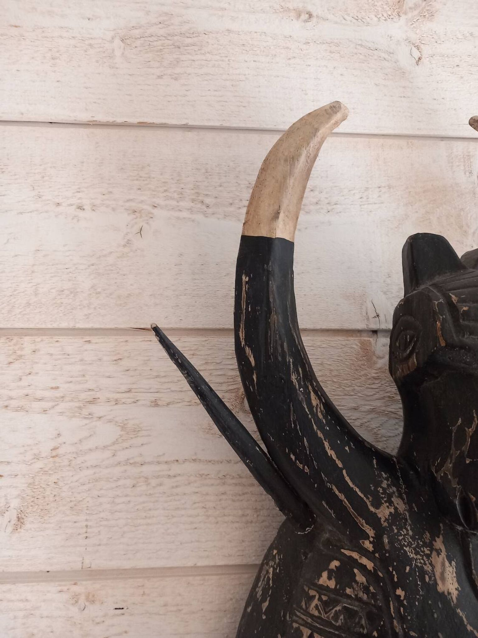 Masque ethnique/tribal en bois