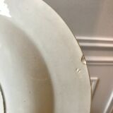 Lot of 8 hollow plates Salins model Champêtre