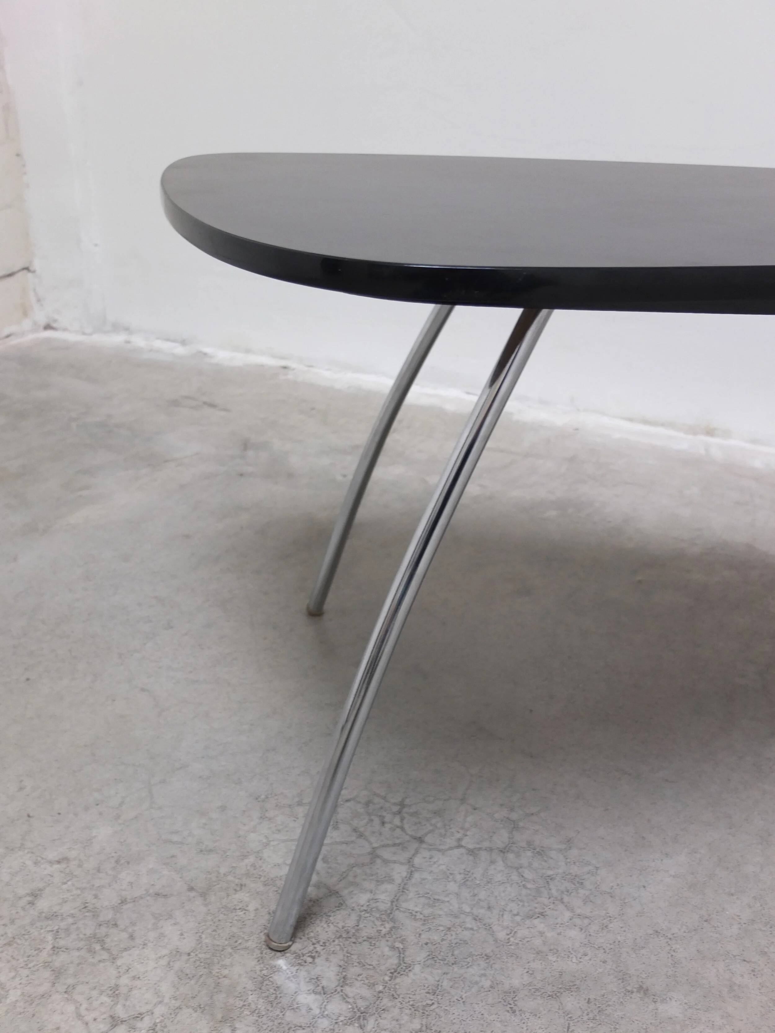 Rare freeform coffee table by Mauser Werke, 1950s