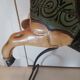Cheval cabré de manège ou de carrousel forain en bois