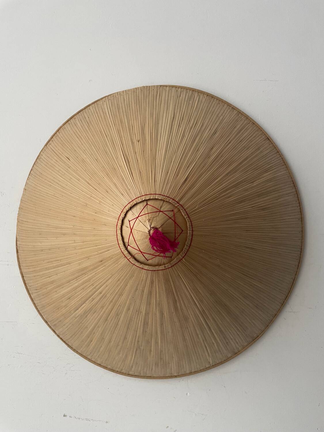 Embroidered Vietnamese hat