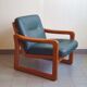 Pair of Scandinavian armchairs by Poul Jeppesen for Holstebro Mobelfabrik