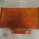 Side table with lyre base