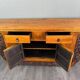 Antique Japanese Pine Console Buffet 20th Century