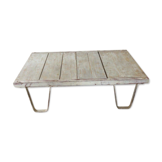 Industrial coffee table