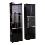 Set of Olinto book cases designed by Kazuhide Takahama for B&B Italia circa 1980