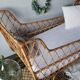 Rattan child bed