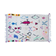 Colorful Berber carpet 165x94cm