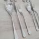 Service for 18 covers Guy Degrenne Cobra collection / Forks and spoons