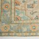 9x10 Soft Peach Turkish Vintage Rug, 186x287 Cm