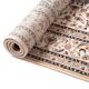 Chaku beige and black persian carpet 80x150 cm