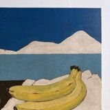 Nature morte sur panneau