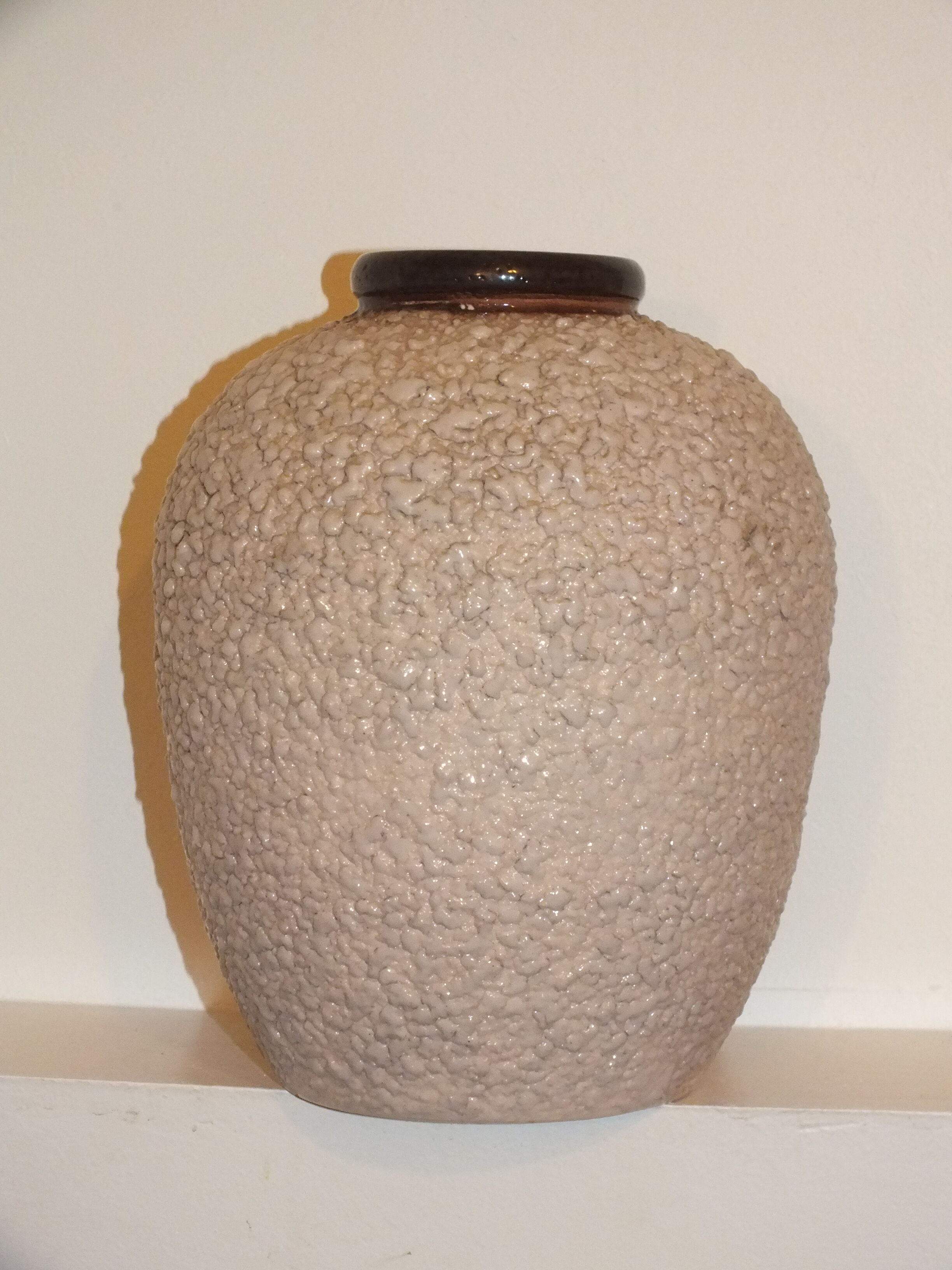 Art Deco vase in enamels tense in the taste of Odyv