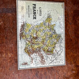 Vintage France map puzzle