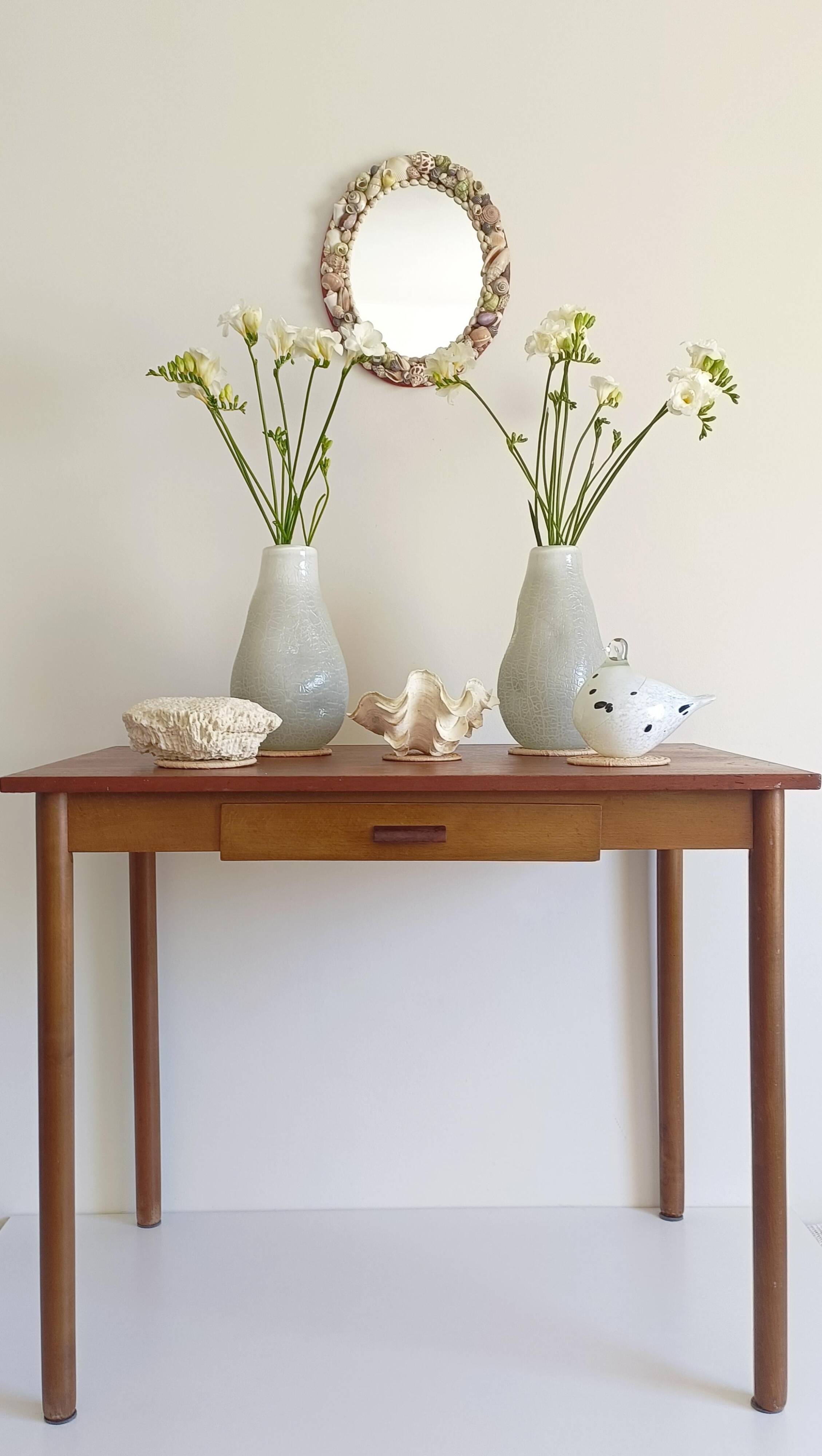 Sculptural White Coral Fossil, Organic Modern Decor from South Asia