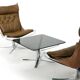 Chaises et table Chromed Falcon par Sigurd Ressell années 1970
