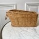 Rattan basket 70s