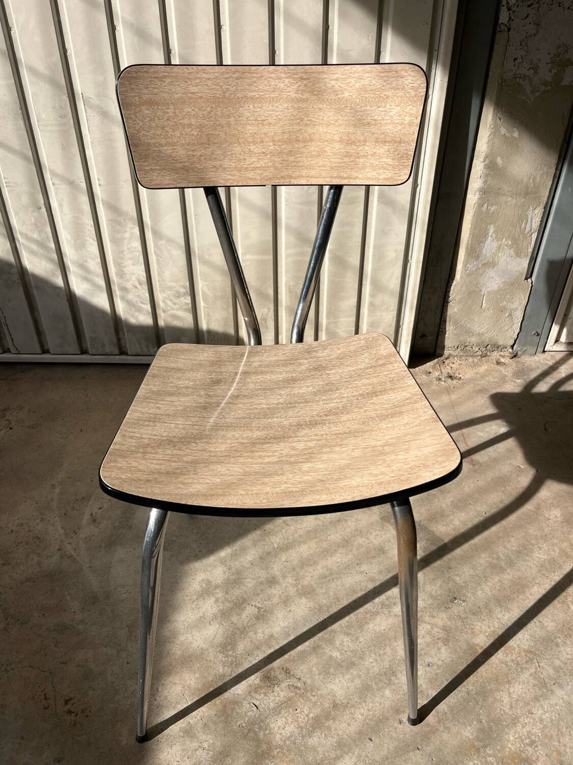 4 vintage Formica chairs