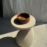 Circular solid wood cup D20cm