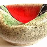Ashtray or pocket emptier signed 60s Width 15.5 cm