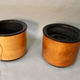 Pair of Hobby Flower Pots Cover with Interior