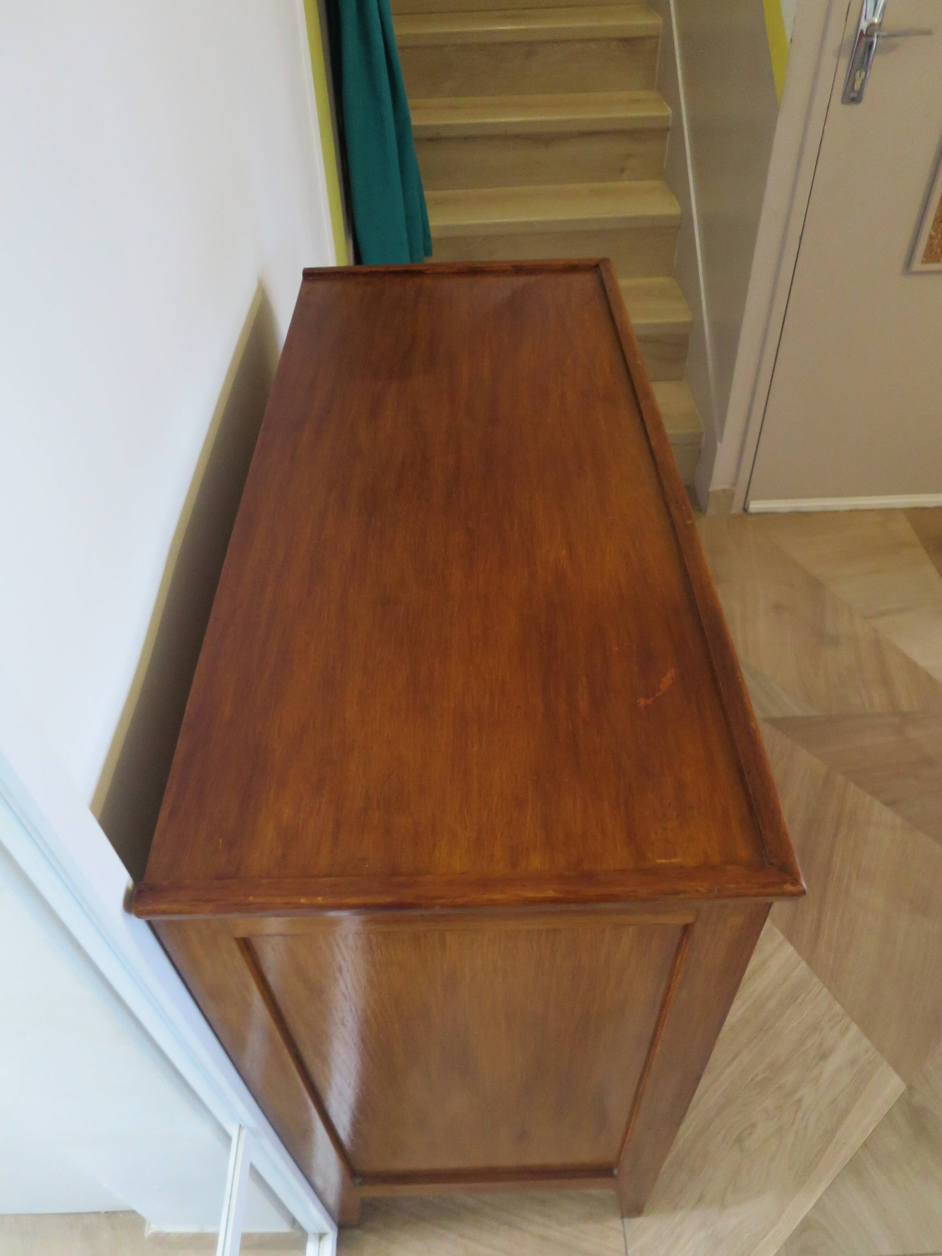 Vintage - Chest of drawers - 4 drawers - wood - 1950s/60s - modernist/Scandinavian