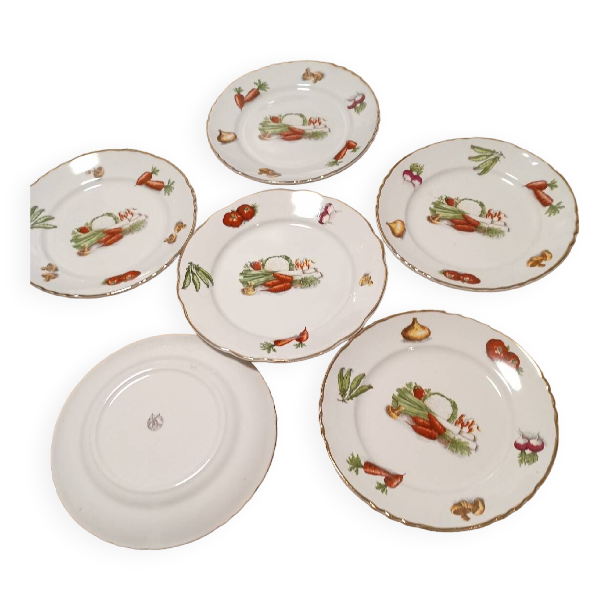 Assiettes Moulin des loups primeur