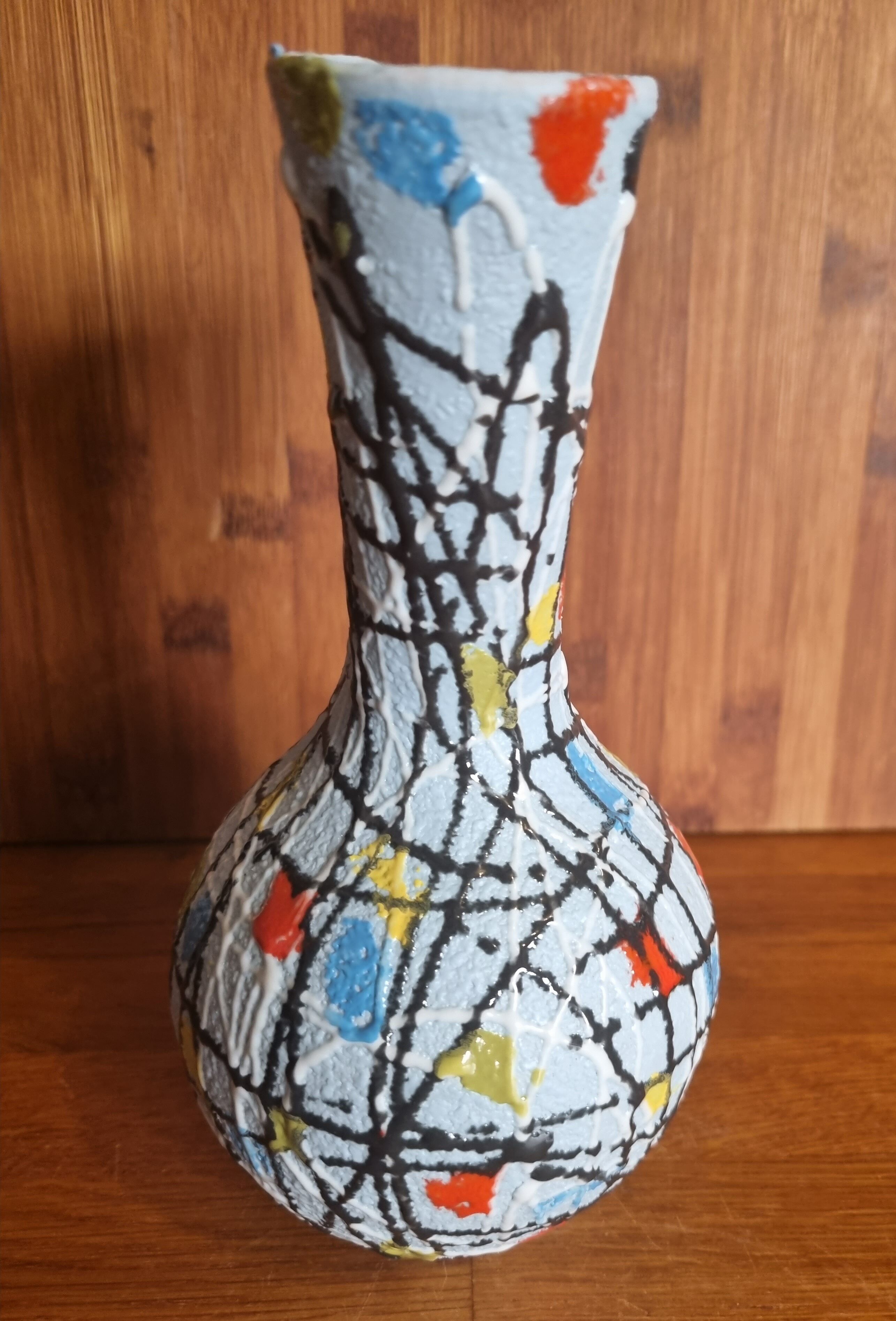 Vase fratelli fanciullacci italy 1950