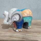 Vintage handcrafted elephant statuette