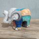 Vintage handcrafted elephant statuette