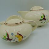 Teapot / Poureuse and its sugar salins - Paradise