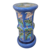 Vintage ceramic plant stand column from the 80s.