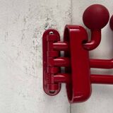 Postmodern Italian folding coat rack by Patrizia Angeloni for Confalonieri, 1980s.