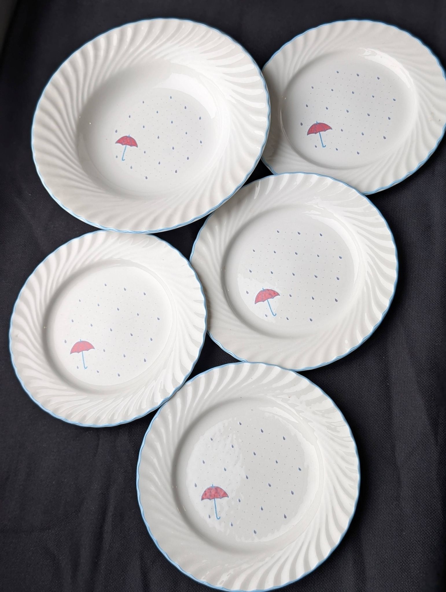 Assiettes et saladier Nuova Fontebasso