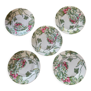 Assiettes Vendanges Patrick - frey