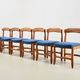 Guillerme & Chambron Set of 6 'Veronique' Dining Chairs for Votre Maison