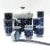 16-piece earthenware punch set from the Tenera series by Grete Helland-Hansen for Royal Copenhagen
