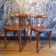 Paire de chaises de bistrot