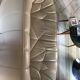 2-seater leather Ottoman sofa