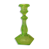 Clichy crystal chandelier green ichroid ournaline circa 1850 France