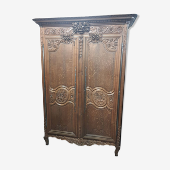 Norman oak wardrobe