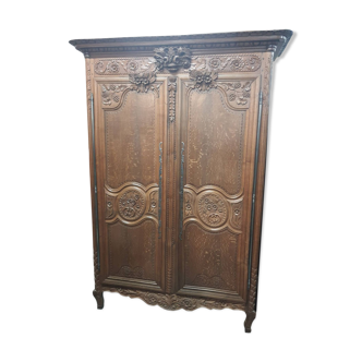 Armoire normande en chêne